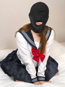 佐々山梨佳(美甘りか) 制服時代 〜マゾマスクで性癖開放するドMちゃん〜 佐々山梨佳