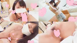 【顔出し】【モ無】初撮り!ピチピチの19歳!清楚系ロリとの濃厚な生はめ中出し! HAMESAMURAI