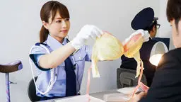 一輪車、婦警さん。 パトロールアッキー!出動します! 吉沢明歩 EAGLE