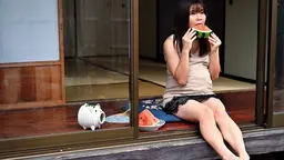 夏川うみ - 田舎でヤルことがなくて…隣に住む絶世の肉体美巨乳妻と種付けSEXに溺れ孕ませた真夏の汗ダク不倫 EAGLE