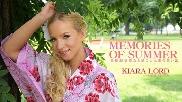 3723 金髪浴衣美女と過ごした夏の思い出 MEMORIES OF SUMMER キアラロード 金髪天國